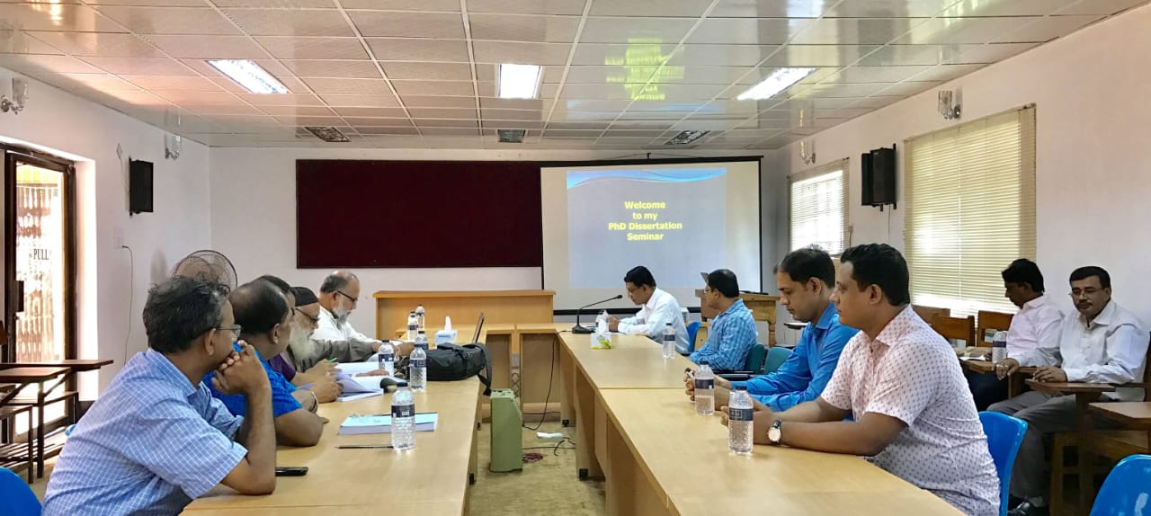 PhD dissertation seminar of Department of Horticulture, PSTU